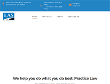 Tablet Screenshot of legaladministrativeservices.com